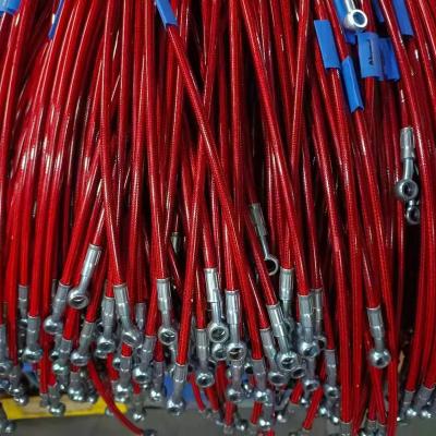 China PTFE SAE J1401 PTFE Stainless Steel Braided Brake Hose for sale