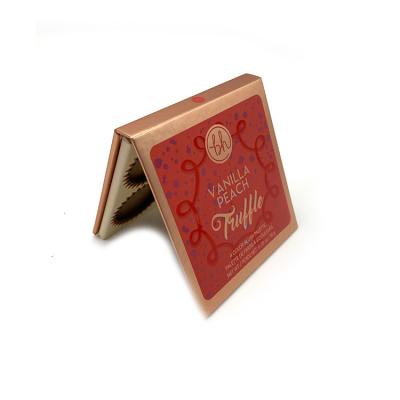 China Recyclable Custom High Quality Cheap Eyeshadow Palette No Tags Paper Packaging Box With Mirror for sale