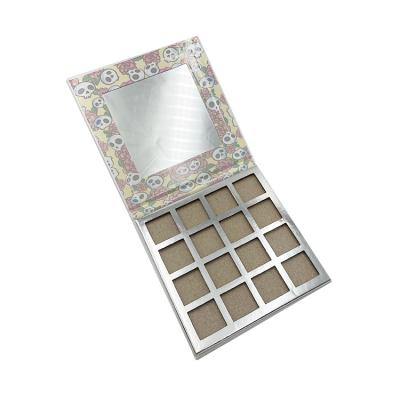 China OEM Recyclable Private Label White Empty Eyeshadow Cosmetic Packaging for sale