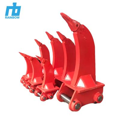 China Construction works Professional Excavator Ripper & Single Tooth Ripper & Rainbow Ripper for sale