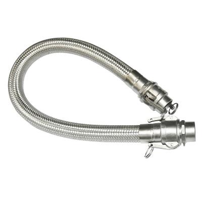China Corrosion Resistance Stainless Steel Braided Hose High Pressure Metal Braided Ss304 Hose for sale