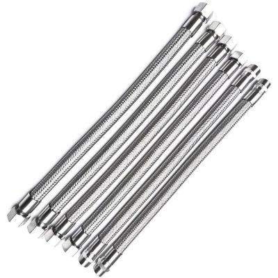 China Corrosion Resistance 304 Stainless Steel Metal Tube Hose Explosion Proof High Temperature Flexible Braided Hose for sale