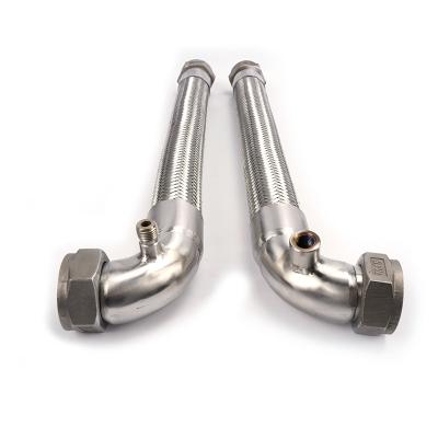 China Corrosion resistance hot off the shelf ss braided stainless steel corrugated metal hose metal hose flexible hose for sale
