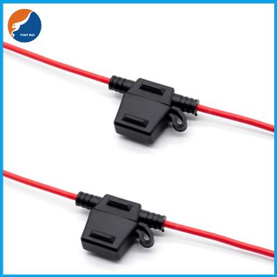Chine FHAC0002ZXJA 30A 12AWG UL1015 fil noir rouge universel en ligne ATO ATC porte fusible à lame automatique à vendre