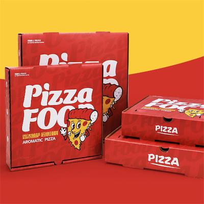 China Biodegradable Custom Eco Friendly Disposable Pizza Fried Chicken Takeout Packing Box for sale