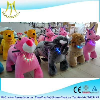 China Hansel kiddie ride on animal robot for sale namco arcade games children game animal electric toys amusement park ride for sale