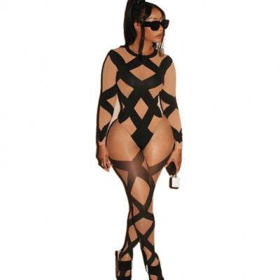 China Sexy Casual Striped Printing Girls Party One Piece Tops QUICK DRY Night Club Two Piece Suits and Pants 2 Piece Set Women Clothes for sale
