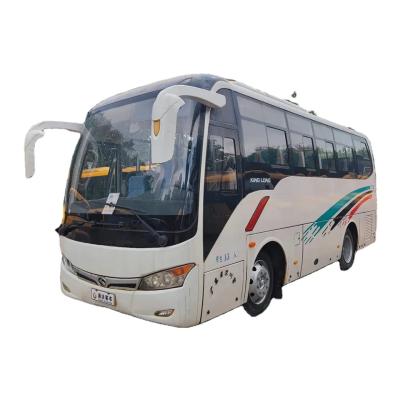 China High-Performance Used Commercial Buses with 2 Doors Diesel Fuel and Air Conditioning for sale