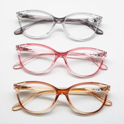 China Latest Design Square Anti Vogue Low Price Retractable Pattern Blue Light Reading Glasses Unisex for sale
