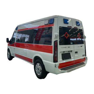 China Ford Ambulance Rescue Medical Ambulance Disability Transfer Vehicle for sale