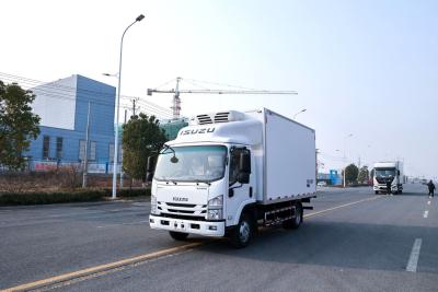 China Kv 100 3 X Single Row Air Brake 4.5 Tons Fridge Truck For Sale for sale