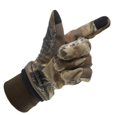 China Custom Touch Panel Touch Screen Thickened Winter Ski Motorcycle Riding Gloves Hunting Anti-slip Camouflage Wear Resistant Gloves for sale