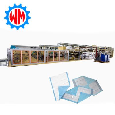 China 380V High Speed Underpad Making Machine Professional Customization Global Export for sale