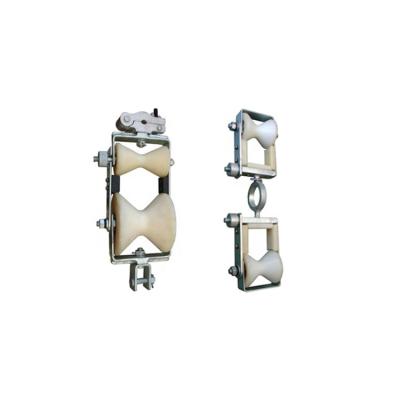 China Construction works Double Pulley Block Special Cable Power Stringing Pulley Block For Transmission Line for sale