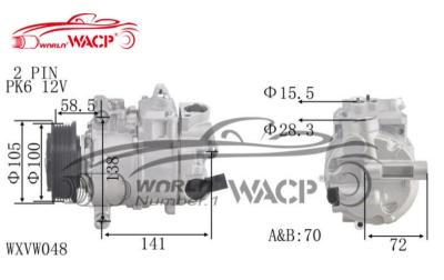 Chine DCP32065 Compresseur Conditionneur pour voiture Pour VW T5 Amarok Multivan WXVW048 à vendre