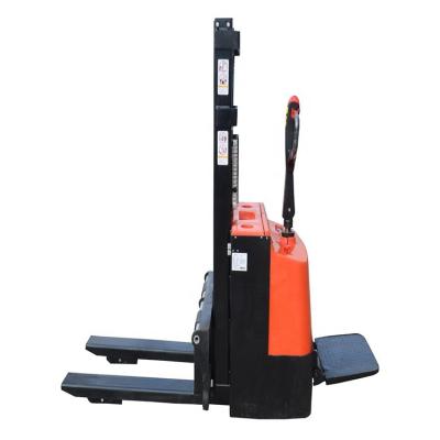 China High Efficiency New arrival automatic stacker for sale 1.5 Ton stand on full electric pallet stacker for sale