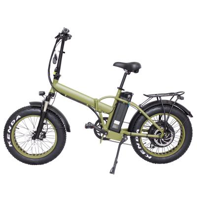 China Standard Brushless Motor 1000w Mini Foldable Bicycle With KMC 7 Speed Chain With CE for sale