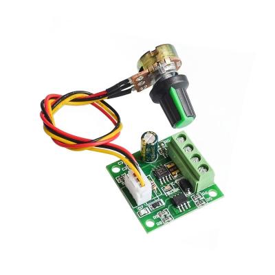 China DC Motor Speed Controller Potentiometer Switch 1.8V 3/5/6/12V 2A PWM DC Control /w Potentiometer Motor Speed Switch 1803BW for sale