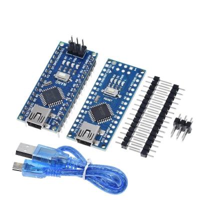 China Mini Nano V3.0 CH340 Atmega328P USB to TTL ATmega328p Microcontroller Development Board V3.0 ATMEGA328P for sale