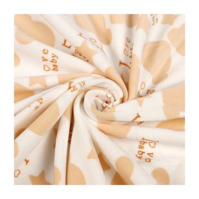 China Printing support customization to sell well wholesale new type stretch velvet fabric for sale