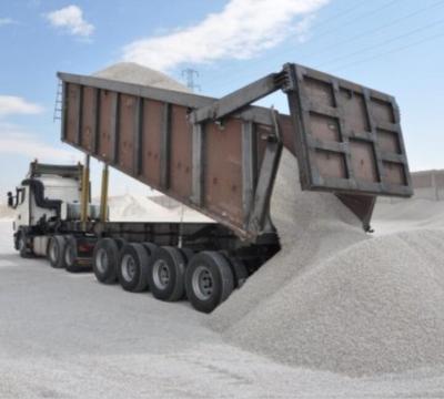 China Hydraulic Rear Coal Dump Trailer 3 Axles Transport Side Tipper Semi Truck Tipping Trailer 40 Cubic Meters For Sale for sale