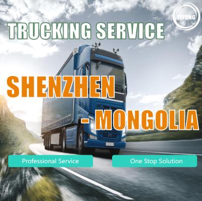 China Trucking Freight Service From Shenzhen To Mongolia for sale