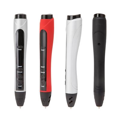 China More Humanized Smart OLED 3D Display Interface Factory Price Kids Digital Drawing Pen Printer With 1-5 Speed PLA/ABS Selection for sale