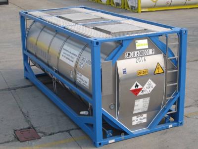 China Tank Container 20FT ISO T11 Un Portable for sale