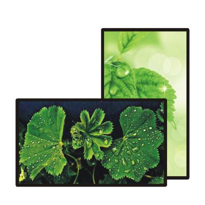 China Commercial Wall Mounted Advertising Screen Wall Hanging Signage LCD High Definition Digital Video Display for sale