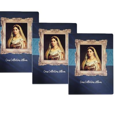 China Coin paper album with frame for sale