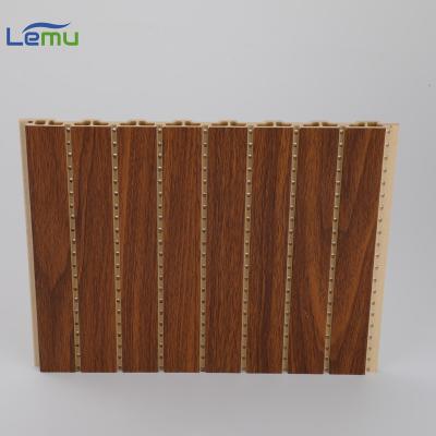 China Modern Factory Directly Supply Wooden Waterproof WPC Wall Panels Sound Absorbing Panel for sale