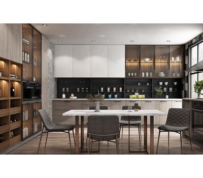 China Modern Freestanding Design China Made High Gloss Acrylic Material Modern Sideboards for sale