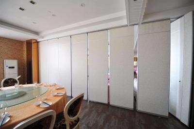 China Movable Partition Walls MDF Melamine finishes Panels For Hotel for sale