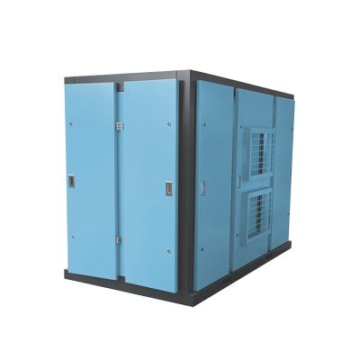 China Lubricated Hot Sale Customized Support two-stage compression permanent magnet frequency conversion screw air compressor for sale