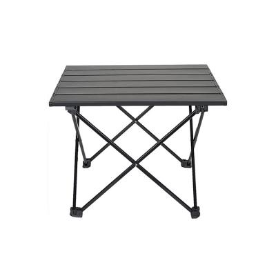 China Glamping Furniture Outdoor Foldable Wooden Walnut Egg Roll Table ZZ004 for sale