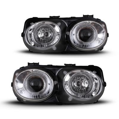 China Good Quality Promotional Driving Light Winjet OEM Odm Head Lamp Auto Part Headlight For Acura Integra 1998 1999 2000 2001 LED DRL halos for sale