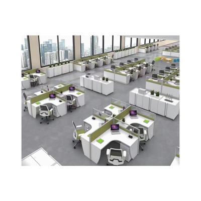 China Best Selling Modern Workstation Employees Office Modern Staff Table for sale