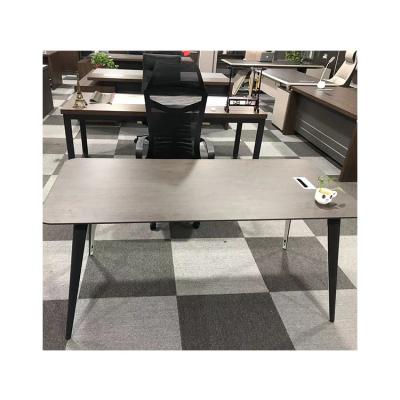 China Pretty Modern Pro-Environment Tables Meeting Room Steel Conference Table for sale