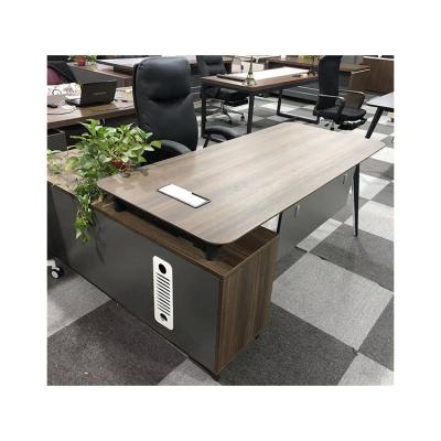 China Sale Modern High Quality Large Legs Wear-proof Office Manager Table Desk for sale