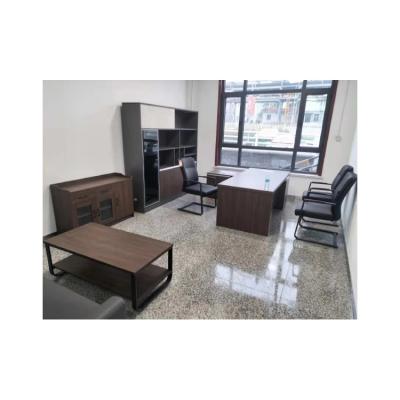 China Boss Wholesale China Modern Design Manager Executive Chair Office Desk Wood Table for sale