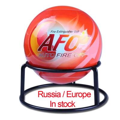 China Around 3m ³ Russia Europe In 1.3KG AFO Fire Extinguisher Stock Ball For Interior Ministry Power Plug Switch Box Auto Dry Powder Fireball for sale