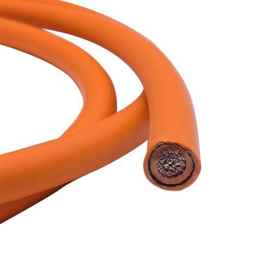 China Single Core Shielded Electric Car Wire EV Cable 6AWG 14AWG Energy High Voltage Wire Silicone Rubber Jacket for sale