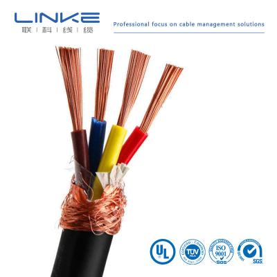 中国 銅製の多コア制御ケーブル 300V 装置制御用 高電圧隔熱ケーブル 販売のため