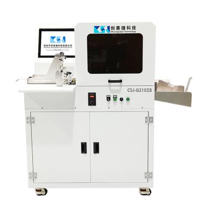 China Hotels CSJ-210FS Paper Cup Fan Digital Printing Machine No printer plate investment CMYK Full color printing Single Sheet Inkjet Prnte for sale