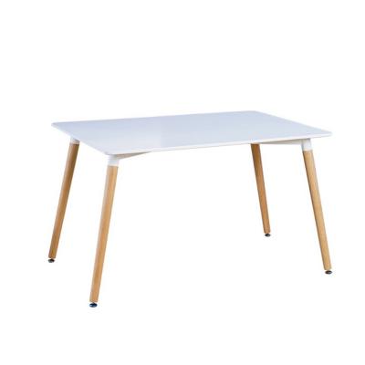 China (Other)Adjustable Tables Centerpiece Dining Table Making For Home Use Nordic Rectangle Table Solid Wood Dining With Modern Luxury Set for sale