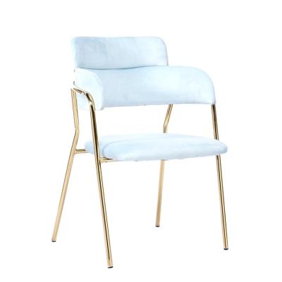China (Other) Adjustable Dining Chairs Mid Century Luxury Metal Frame Dining Chairs for sale