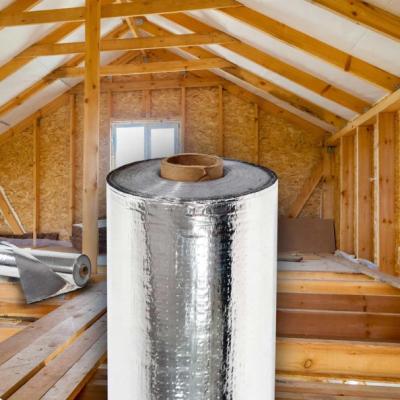 China Industrial Solid Heat Insulation Vapor Barrier Heat Shield Sauna Attic Radiant Foil for sale