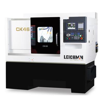 China CK46 Precision Gang Type CNC Lathe Tool Slant Bed CNC Lathe for sale