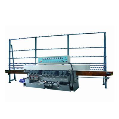 China Construction works 10 Motor Automatic Bevel Glass Beveling Machine for sale