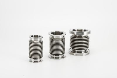 China SS304 KF 16 High Vacuum Bellows Fittings Flexible Stainless Steel for sale